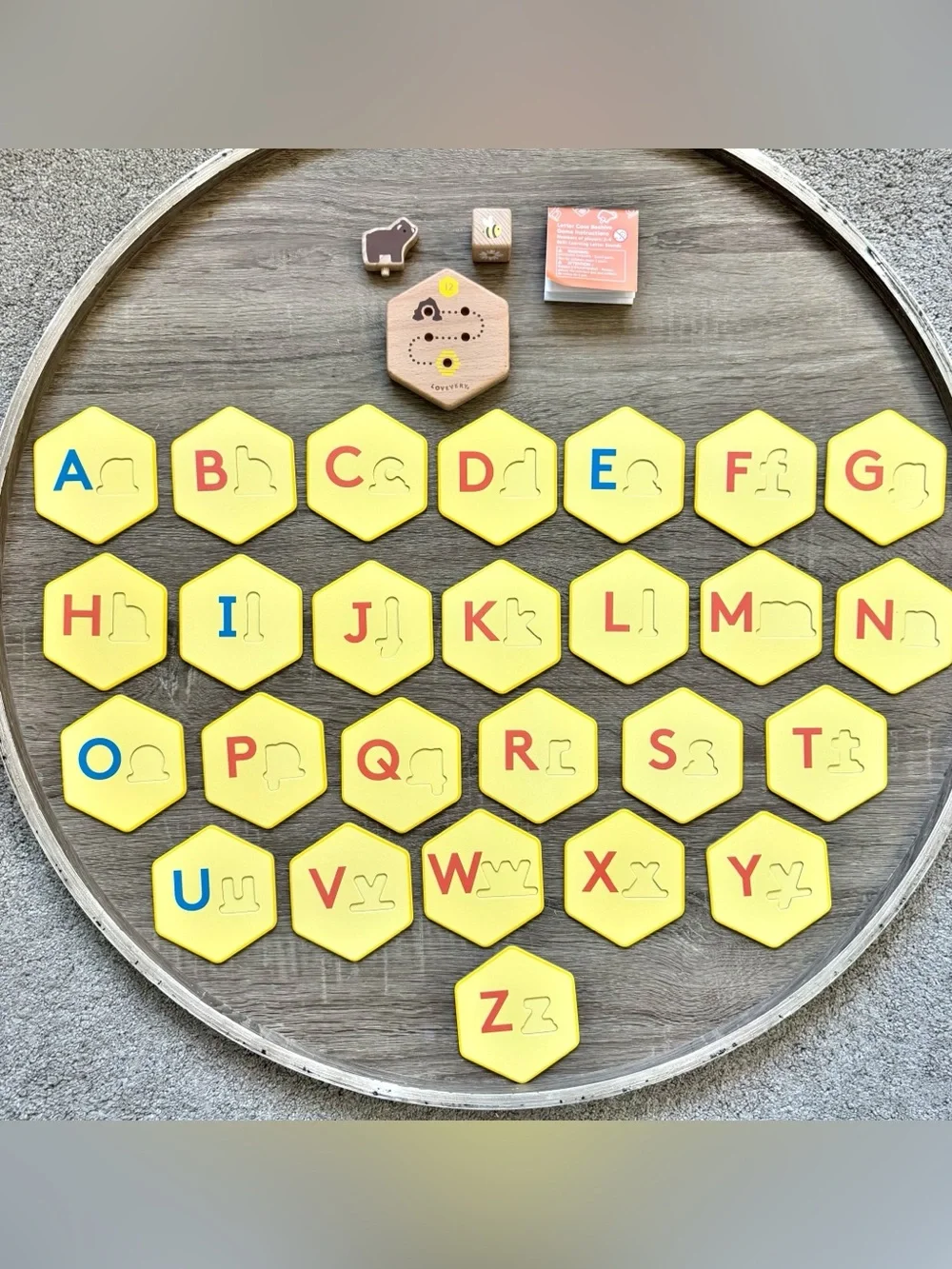 Lovevery Letter Case Beehive Learning Letters Game